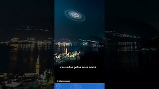 Como seria o céu da Terra com o Super Saturno?