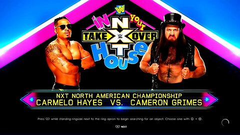 NXT In Your House 2022 Grimes vs Hayes w/ Trick for the NXT North American Championship