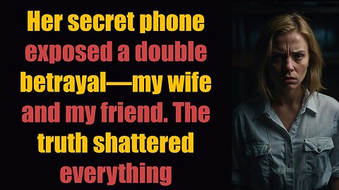 Her secret phone exposed a double betrayal—my wife and my friend. The truth shattered everything