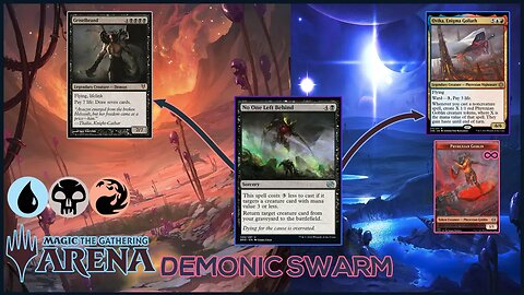 GRIXIS Demonic Swarm-Animator | MTG Arena (Historic Ranked)