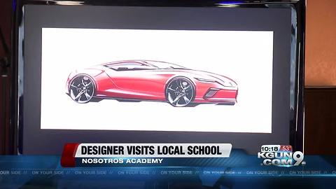 Head designer on 2018 Lincoln Navigator visits Tucson students