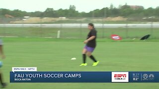 FAU soccer starts youth summer camps