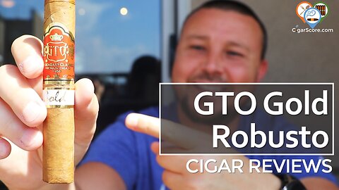 SURPRISINGLY Short, the GTO GOLD Robusto - CIGAR REVIEWS by CigarScore