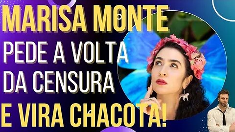 Marisa Monte vai ao Congresso pedir censura da internet e vira CHACOTA!