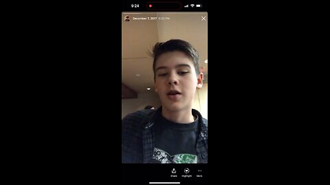 2017 Yung Alone Instagram Story Archive Of Him Singing “Supreme” Gucci Gang Remix as Claxse