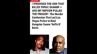 Did Keefe D Blame It On The Dead? Accessory & Intent? • Tupac Shakur Murder