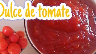 Dulce o mermelada de tomate