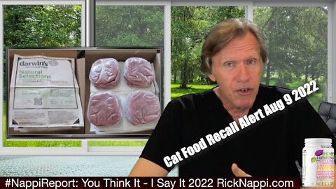 Cat Food Recall Alert Aug 9 2022 with Rick Nappi #NappiReport