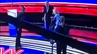 ( -0695 ) Obviously a Deep Fake of Joe Biden Being Helped Off the CNN Presidential Debate Stage