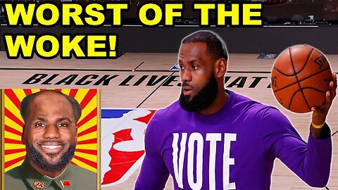 The NBA gets named to the WORST Of The Woke List for 2022 and it is VERY deserving of the honor!