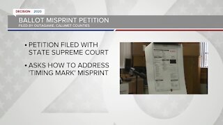 Ballot misprint petition