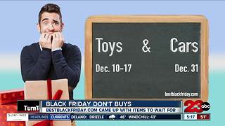 What NOT to Buy on Black Friday