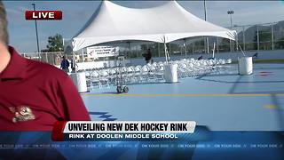 Tucson Roadrunners unveil new DEK hockey rink