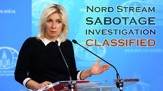 Nord Stream sabotage investigation classified by Sweden [English subtitles]