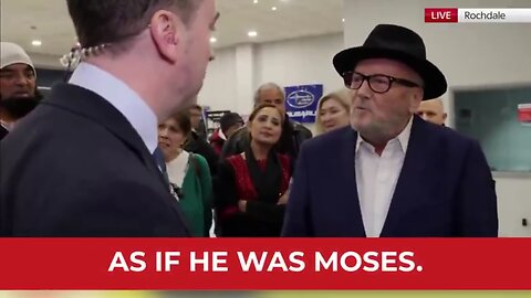 George Galloway on Rishi Sunak: "Don't keep telling me about the Prime Minister as if he was Moses"