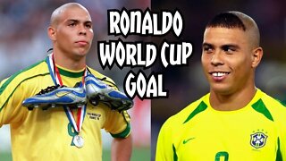 Ronaldo World Cup Goal Brazil