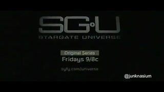 Stargate Universe "Stay Calm" Promo Commercial Syfy Original Series (2009) Lost Media