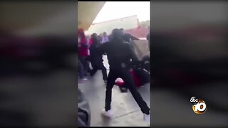 Video: Fallbrook High students arrested after massive brawl