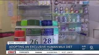 BUMC's exclusive human-milk diet