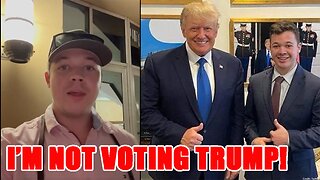 Kyle Rittenhouse BACKTRACKS after getting DESTROYED for saying he is NOT voting Trump OVER THIS!