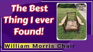 100 year old Morris Chair Restoration