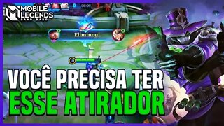 Você PRECISA usar esse HERÓI na GOLD LANE | MUITO FORTE!! | MLBB