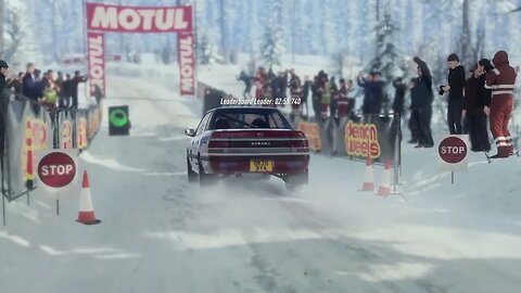 DiRT Rally 2 - Legacy Plows Through Skogsrallyt