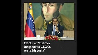 Maduro califica a los JJ.OO. de París 2024 como los peores de la historia