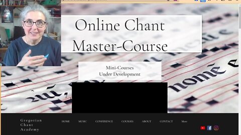 Gregorian Chant Master Course - Expectations