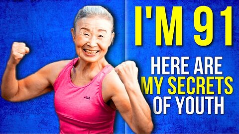 Takishima Mika (91 years old). Secrets of a fitness trainer from Japan