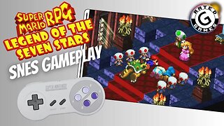 Super Mario RPG SNES - Legend of the Seven Stars - pt 10 - Star Hill and Seaside Town
