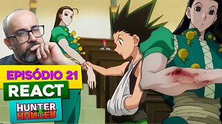 VAMOS RESGATAR O KILLUA! | React HUNTER X HUNTER episódio 21