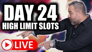 Day 24 - MASSIVE Hand Pay!!!! High Limit Slots!