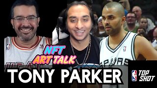 Tony Parker NBA Topshot Scoop Layup