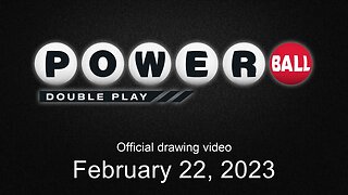 Powerball Double Play drawing for February 22, 2023