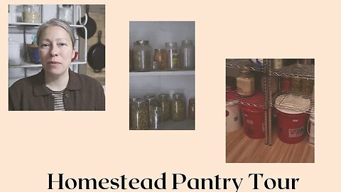 Homestead PANTRY TOUR | What we keep in our PANTRY