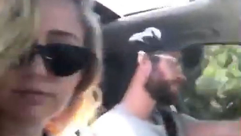 Miley Cyrus And Liam Hemsworth Do Hilarious Carpool Karaoke!