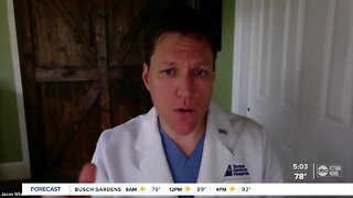 Tampa General doctor discusses recent increase in COVID-19 deaths, current hospital conditions