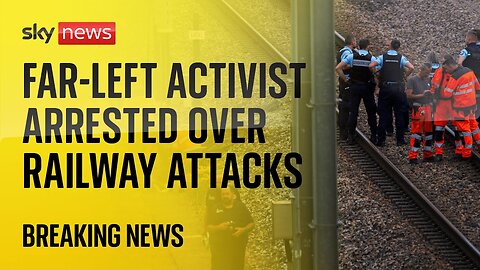 Far-left activist arrested over railway attacks ahead of Paris Olympics|News Empire ✅