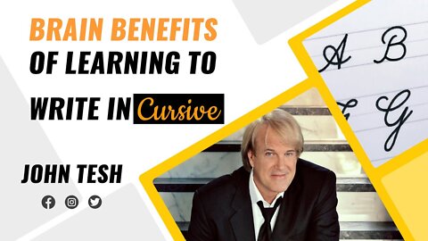 How does cursive handwriting affect the brain? Life Hack with John Tesh