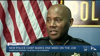 Promotion Ceremony for New Tulsa Police Chief