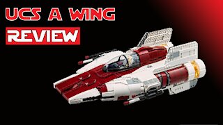 LEGO Star Wars 2020 UCS A-Wing Starfighter Review! (75275)