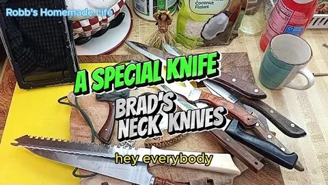 Special Knives a review of Brad's handmade knives & sheaths at BC Truck BC Blades