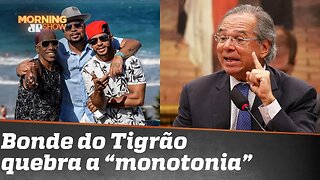 Bonde do Tigrão quebra a “monotonia” da vida política nacional