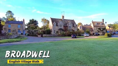 "Dreamy" Cotswolds Village || Broadwell English Village Walk