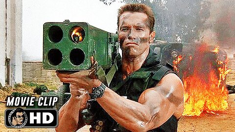 COMMANDO Clip - "Commando Rampage" (1985) Arnold Schwarzenegger
