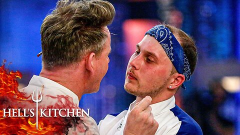 Salty Risotto & Salty Chef Drive Gordon Ramsay Mad | Hell's Kitchen