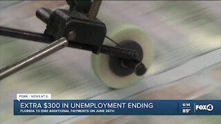 Federal unemployment boost ending