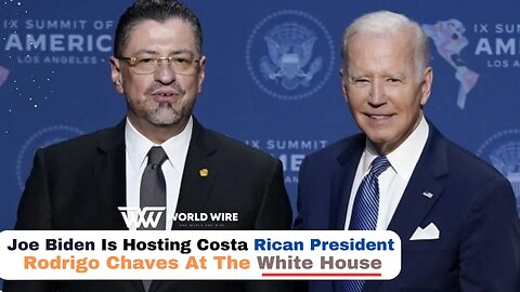 Joe Biden Is Hosting Costa Rican President Rodrigo Chaves At The White House-World-Wire