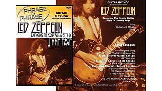 LED ZEPPELIN Lesson 5 BLACK DOG GUITAR CENTER DVD Beginner Advanced learn the whole song JIMMY PAGE